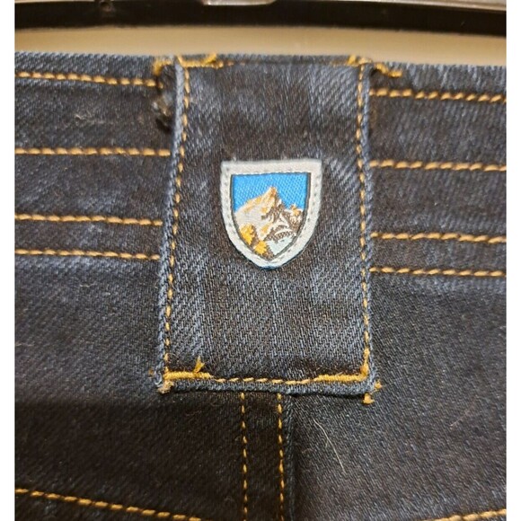 Kuhl Pants Women's 2 Short Skinny Navy-Blue Contour Stretch Waist Ankle Neutral - Picture 4 of 16